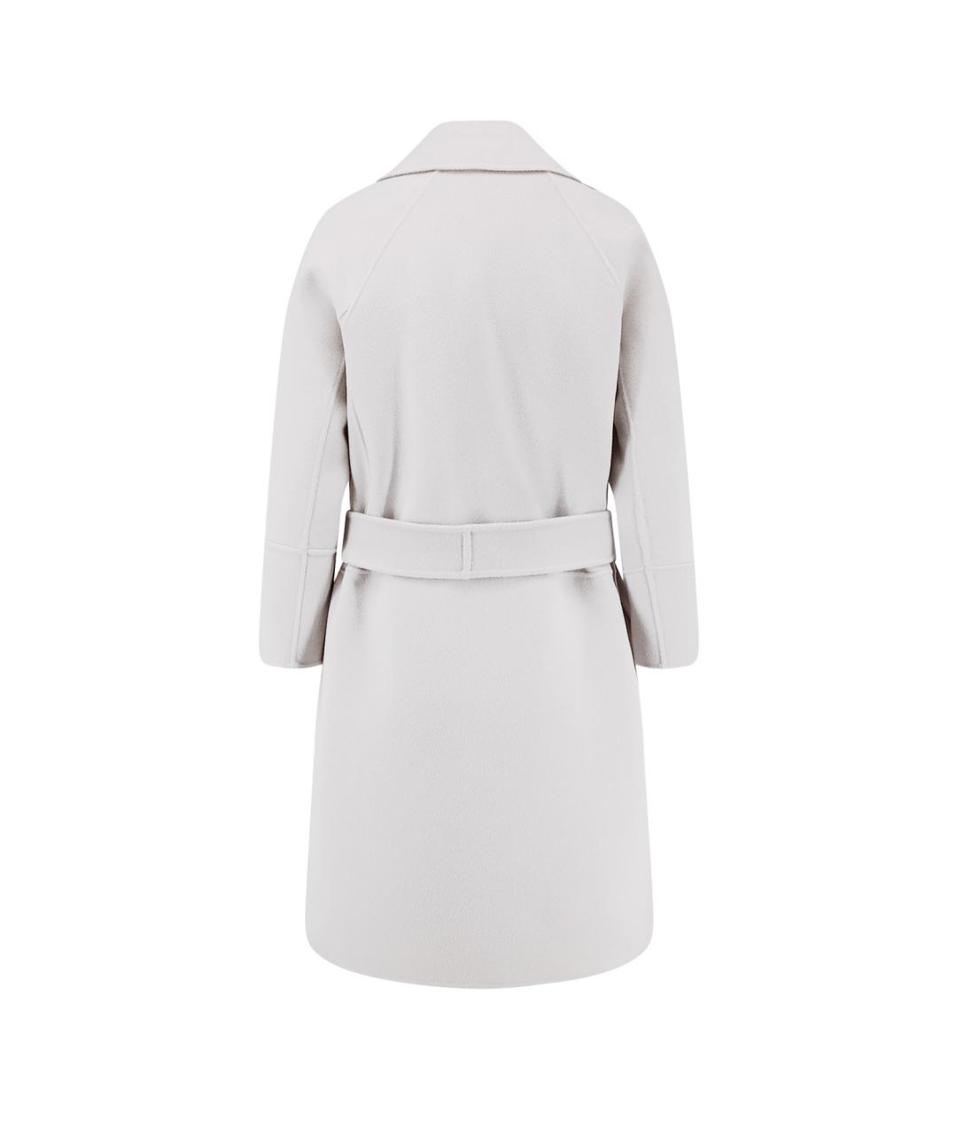 'S MAX MARA Бежевое шерстяное пальто, фото 2