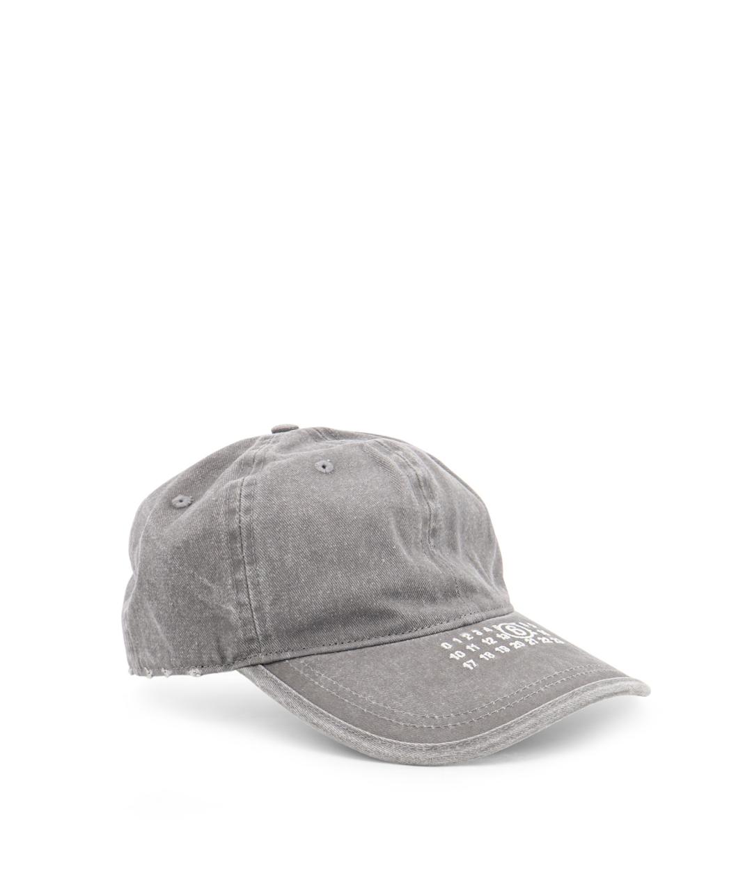 MM6 MAISON MARGIELA Серая кепка, фото 2