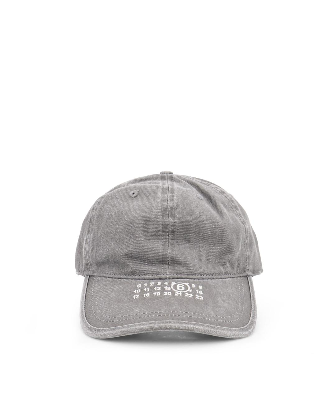 MM6 MAISON MARGIELA Серая кепка, фото 1