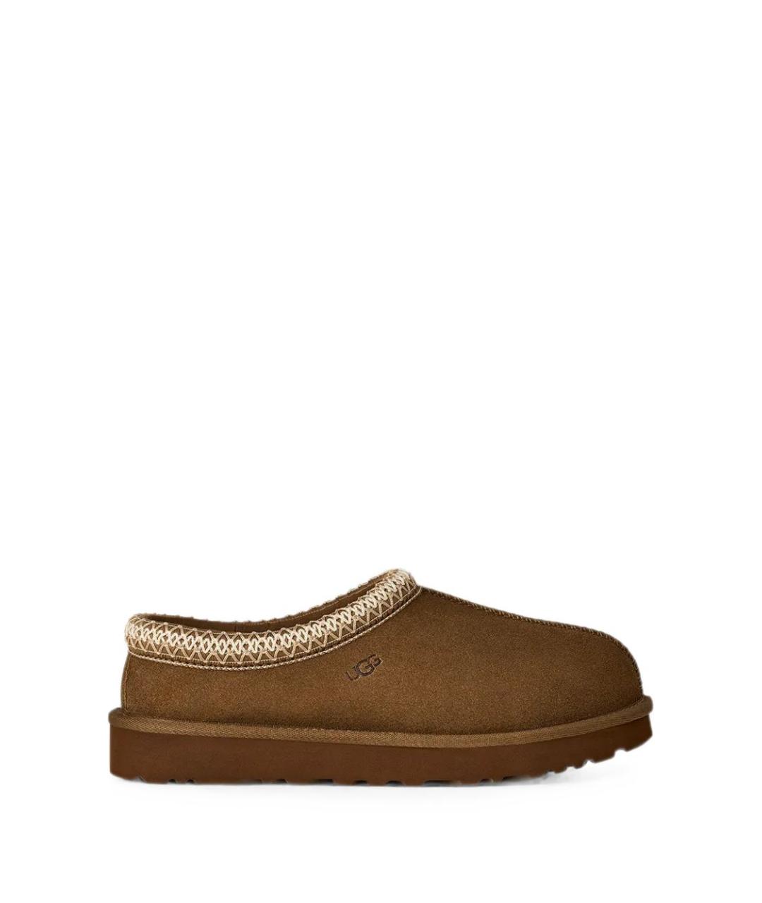 UGG Коричневые замшевые мюли, фото 1