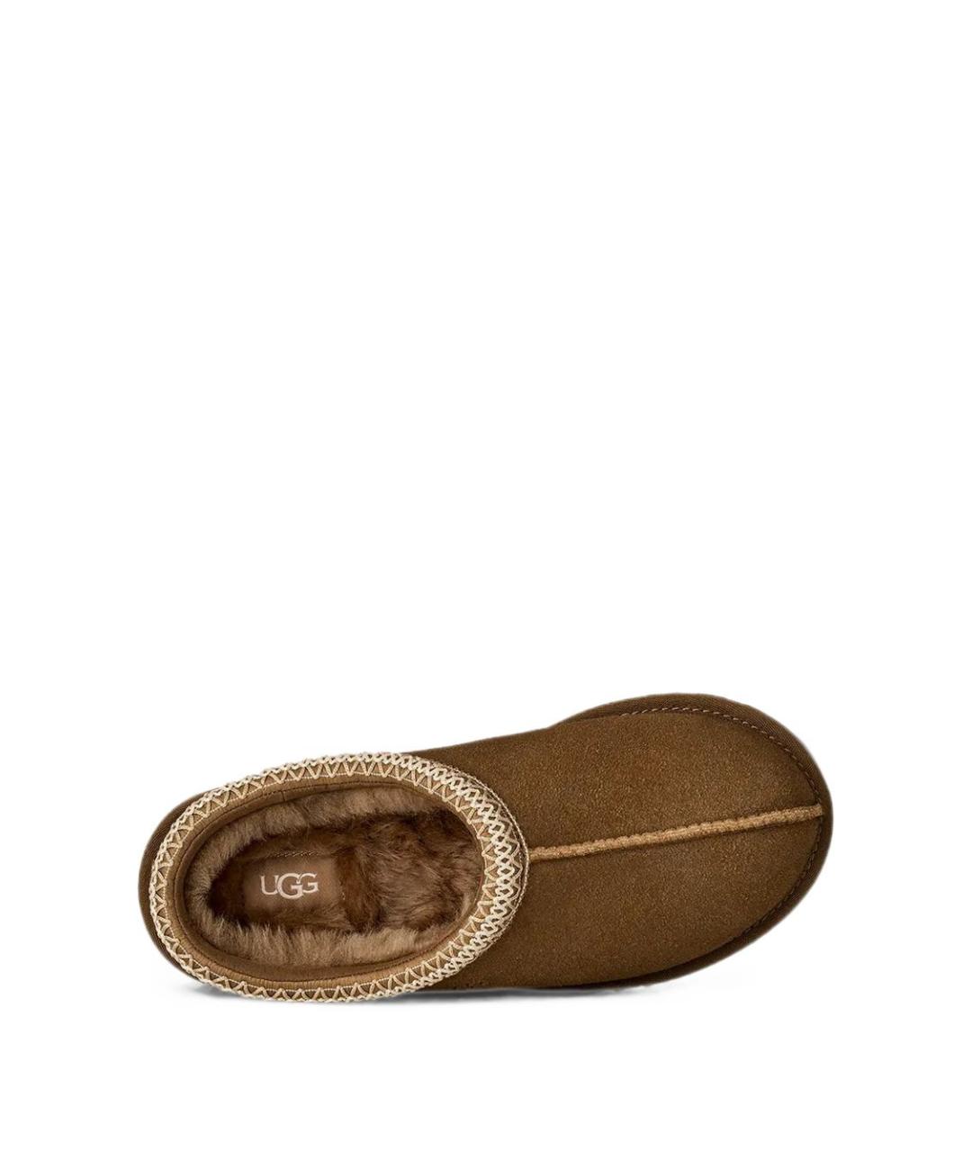UGG Коричневые замшевые мюли, фото 5