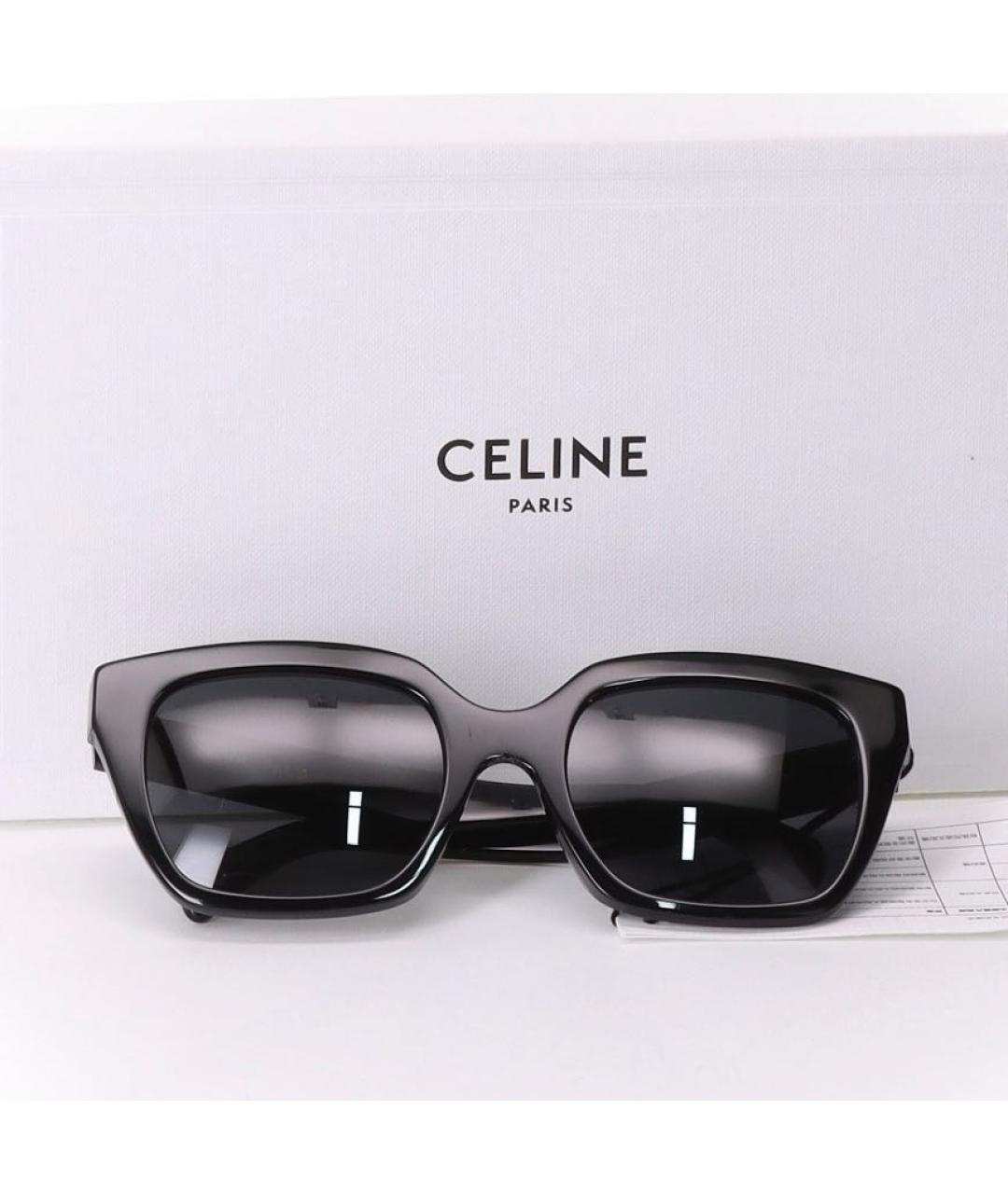 CELINE Черные солнцезащитные очки, фото 2