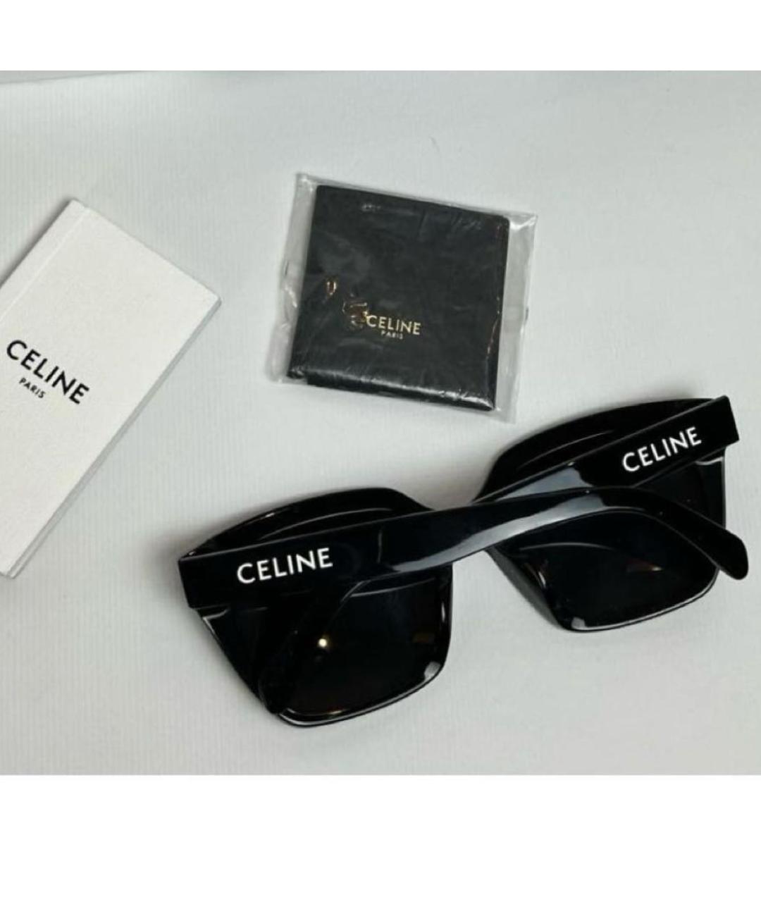 CELINE Черные солнцезащитные очки, фото 5