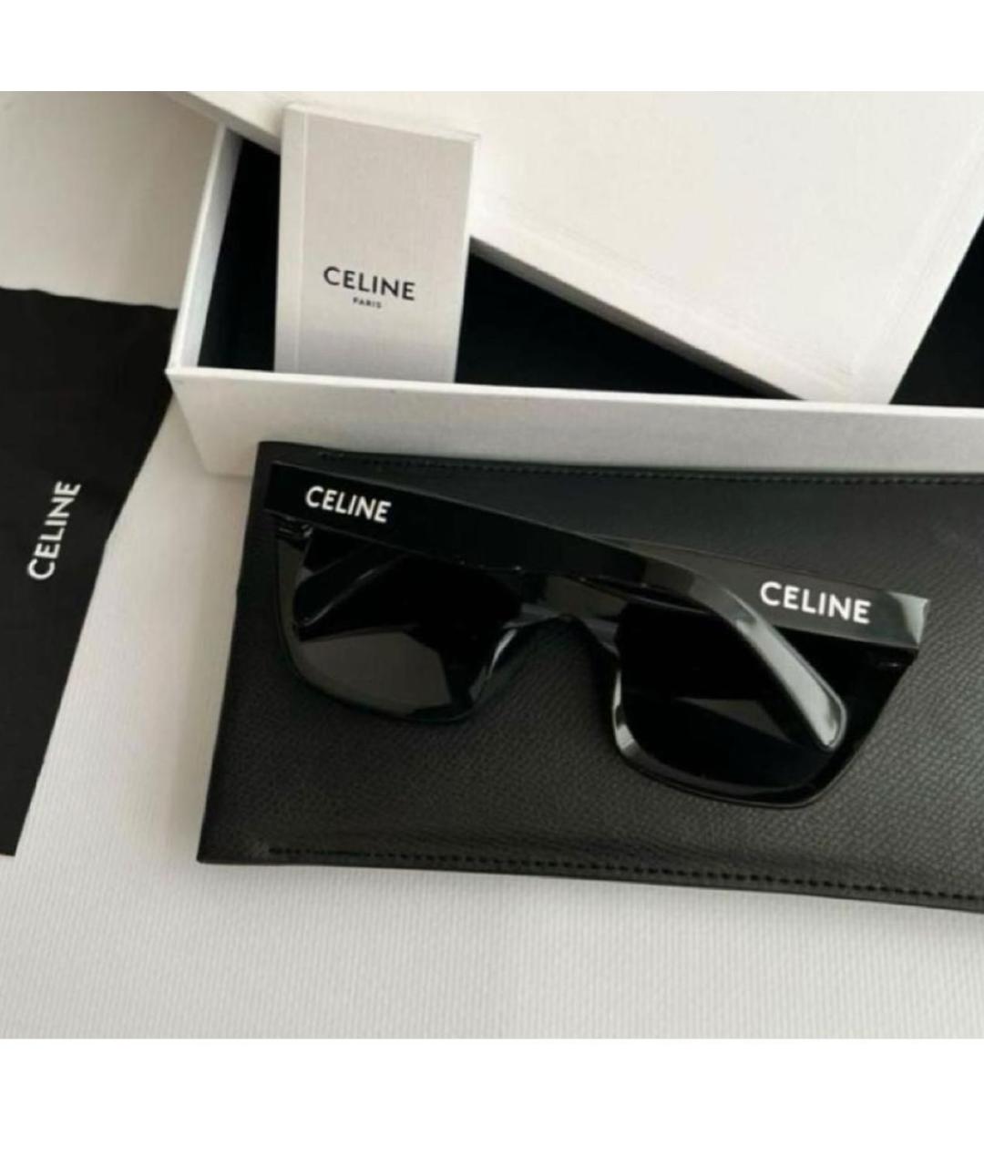 CELINE Черные солнцезащитные очки, фото 4