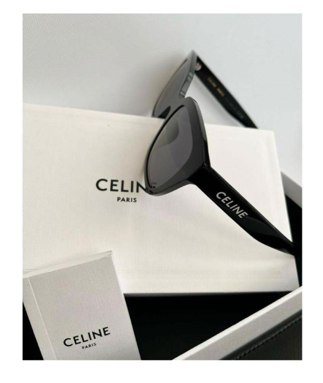 CELINE Черные солнцезащитные очки, фото 7