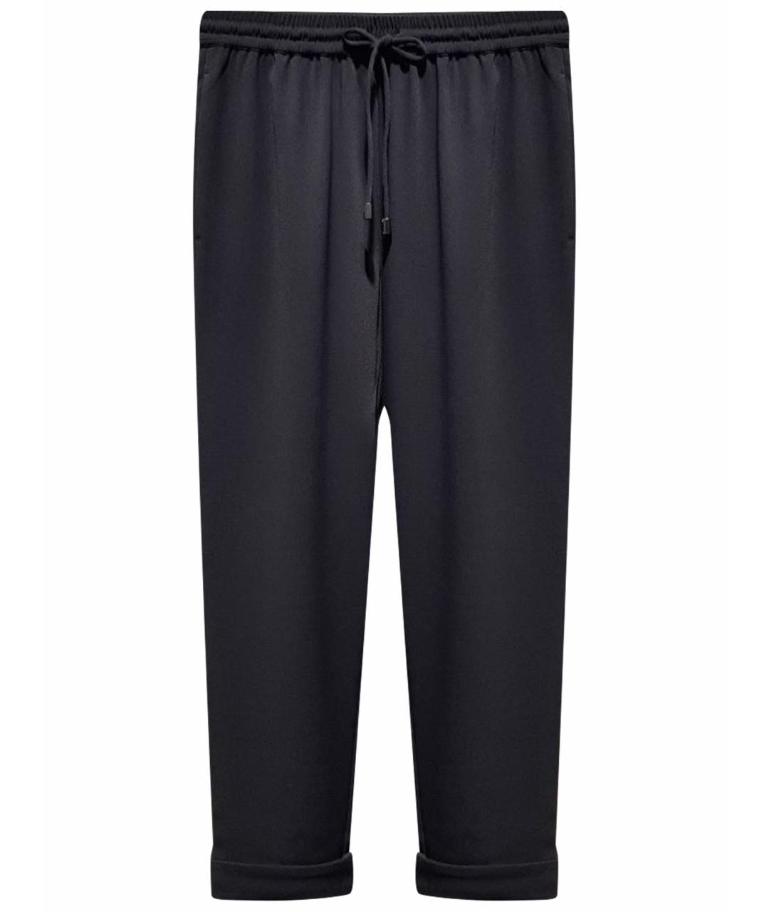 ARMANI JEANS Черные прямые брюки, фото 1