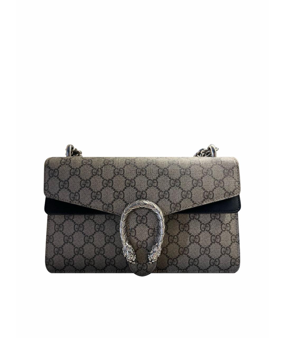 GUCCI Бежевая канва сумка через плечо, фото 1