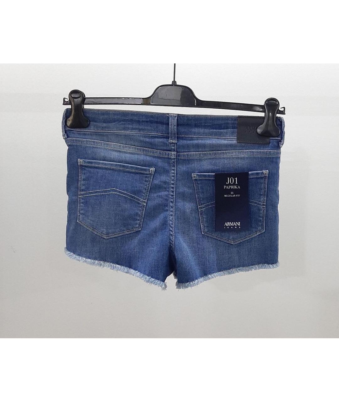 ARMANI JEANS Синие шорты, фото 2