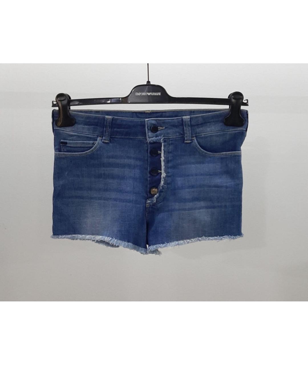 ARMANI JEANS Синие шорты, фото 3