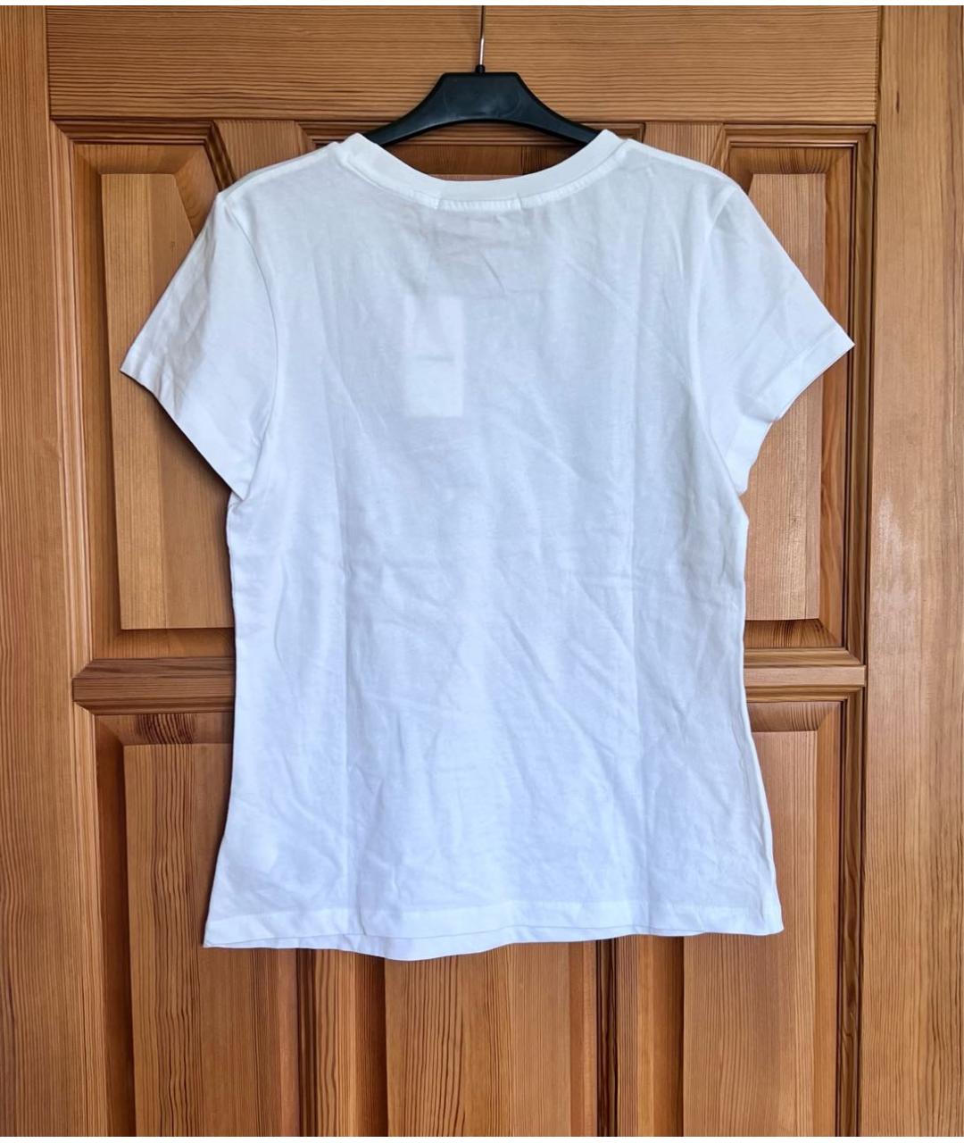 CALVIN KLEIN Белая футболка, фото 2