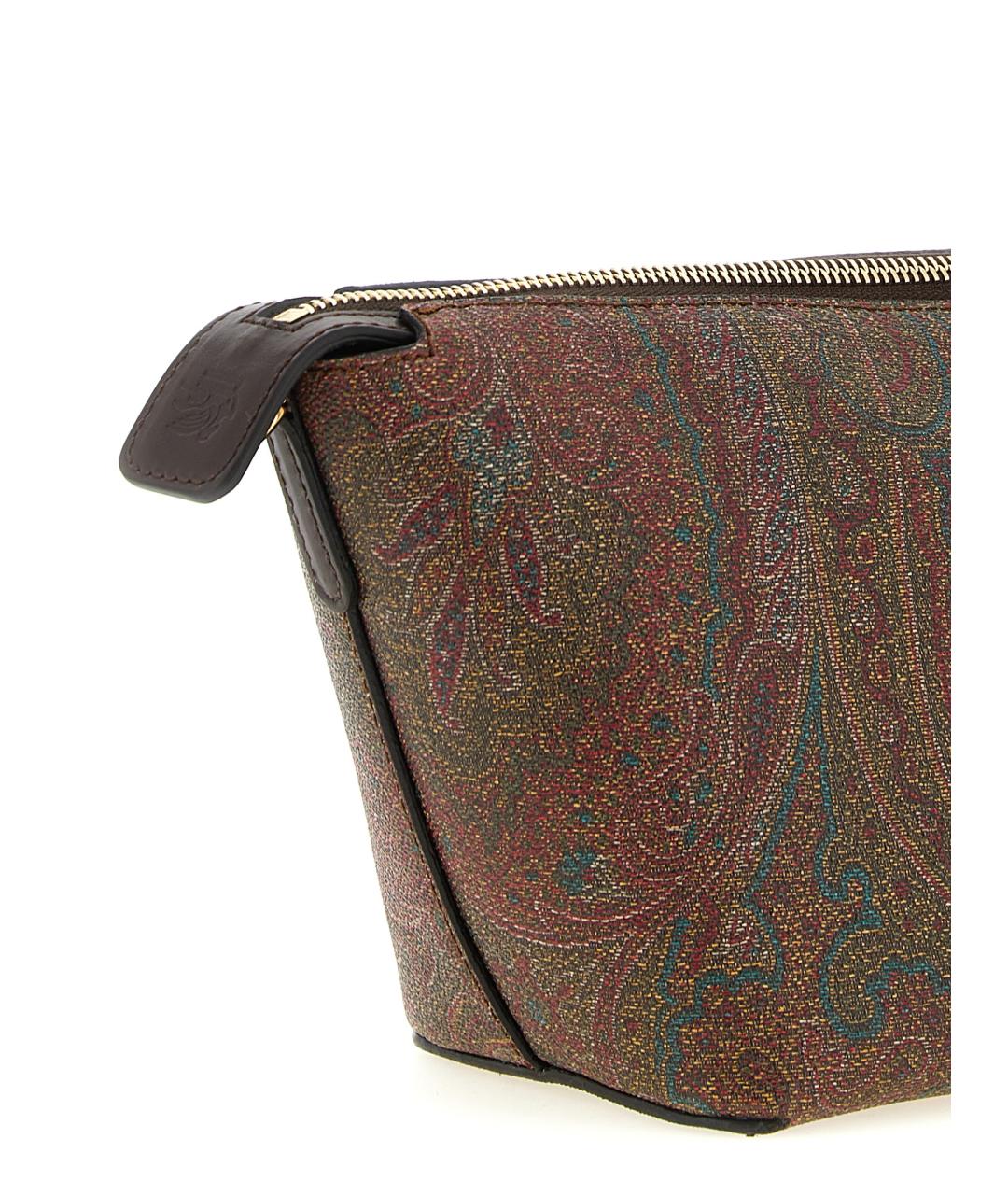 ETRO Коричневая хлопковая сумка через плечо, фото 3