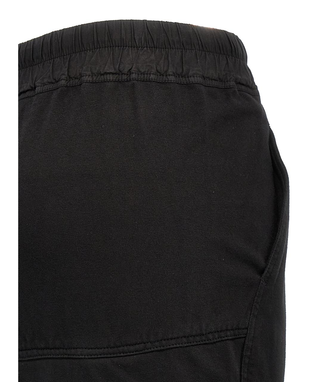 RICK OWENS DRKSHDW Черная хлопковая юбка макси, фото 4