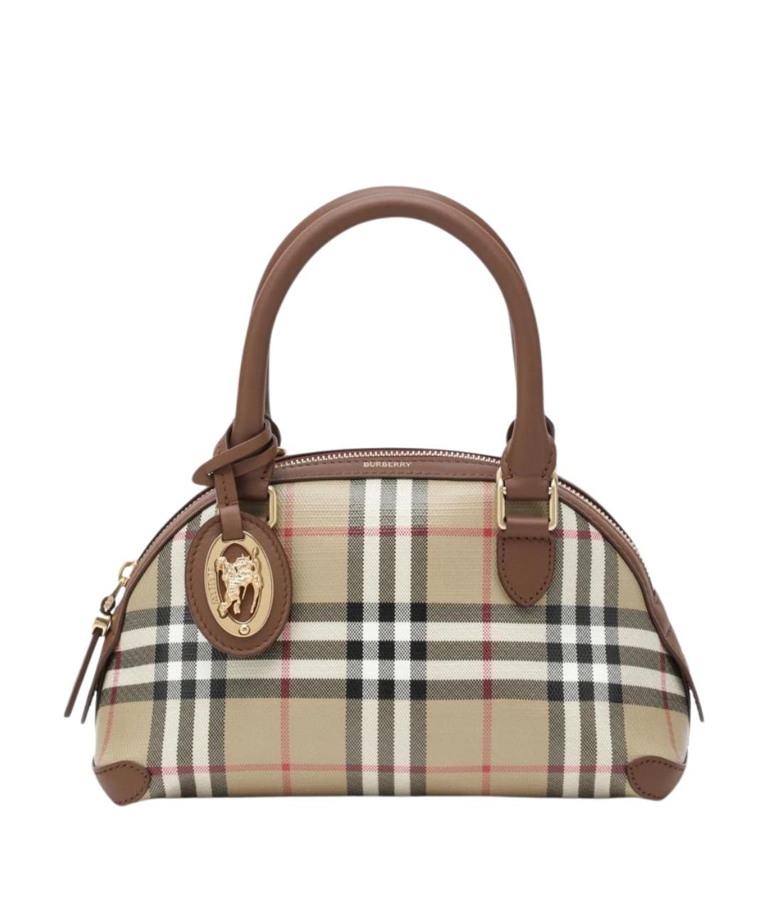 BURBERRY Бежевая канва сумка тоут, фото 1