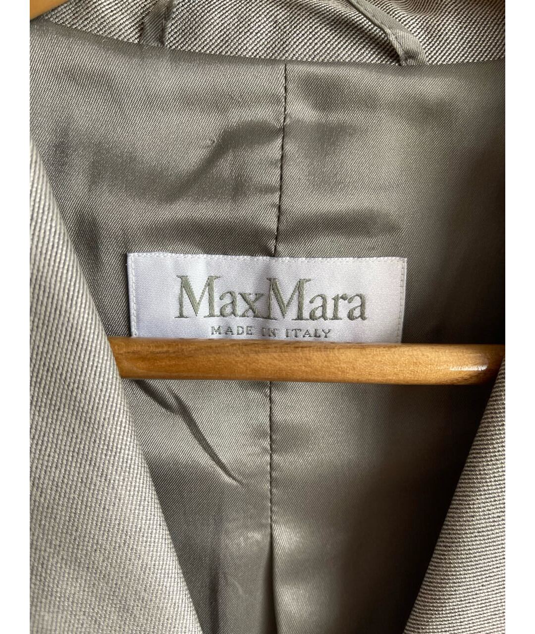 MAX MARA Серый шерстяной жакет/пиджак, фото 3