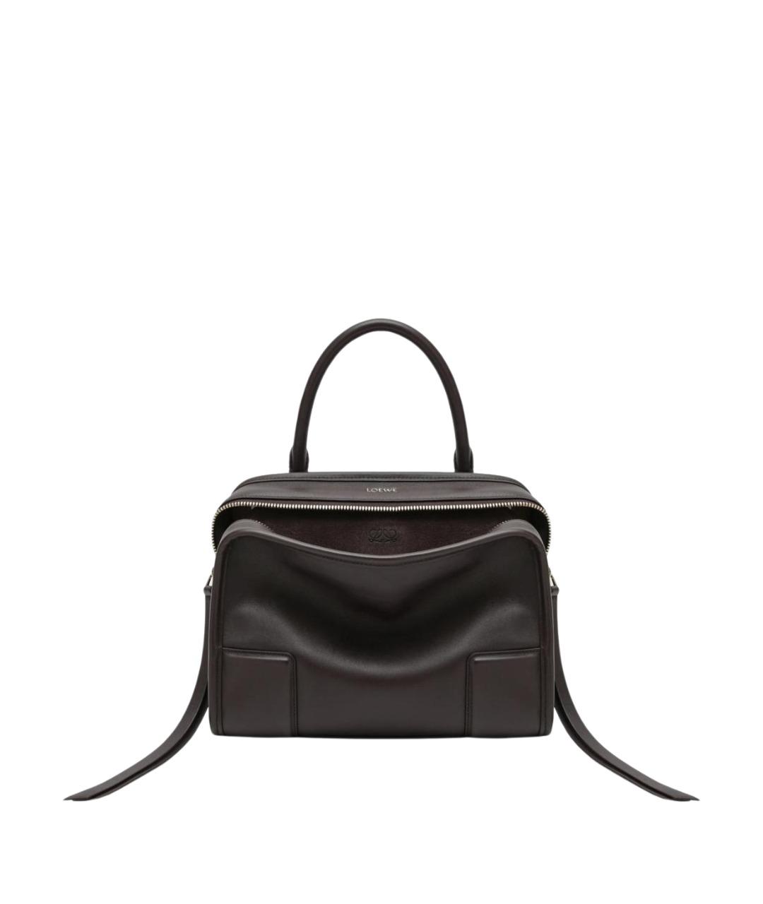LOEWE Коричневая кожаная сумка тоут, фото 1