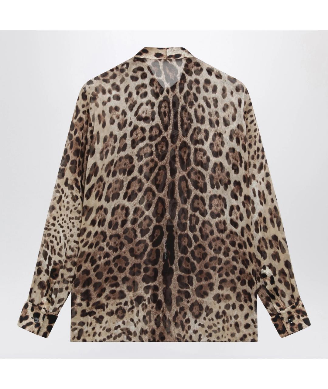 DOLCE&GABBANA Мульти шелковая блузы, фото 2