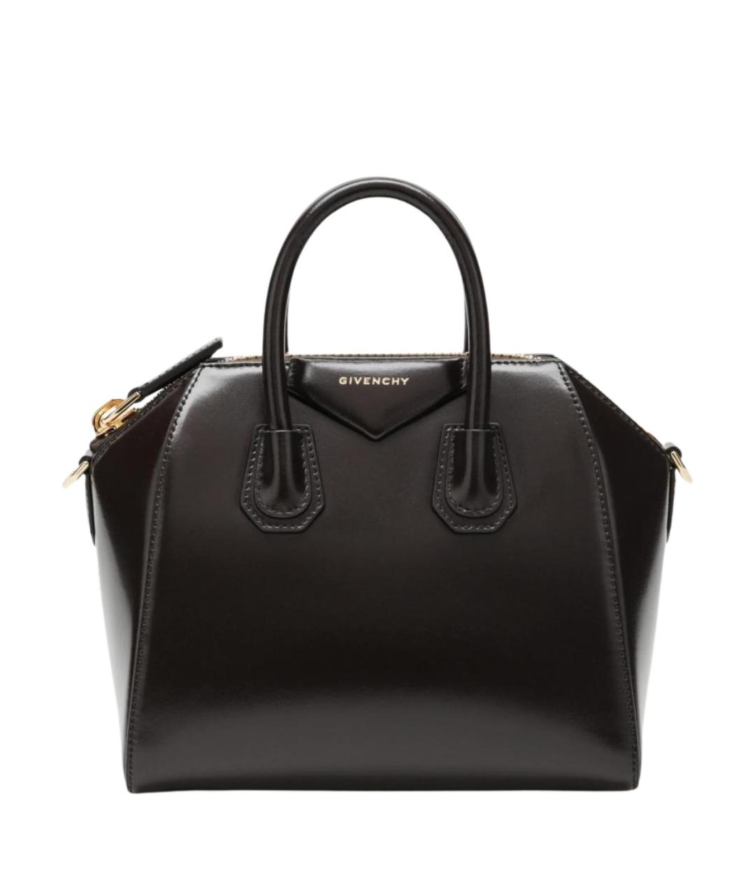 GIVENCHY Коричневая кожаная сумка тоут, фото 1