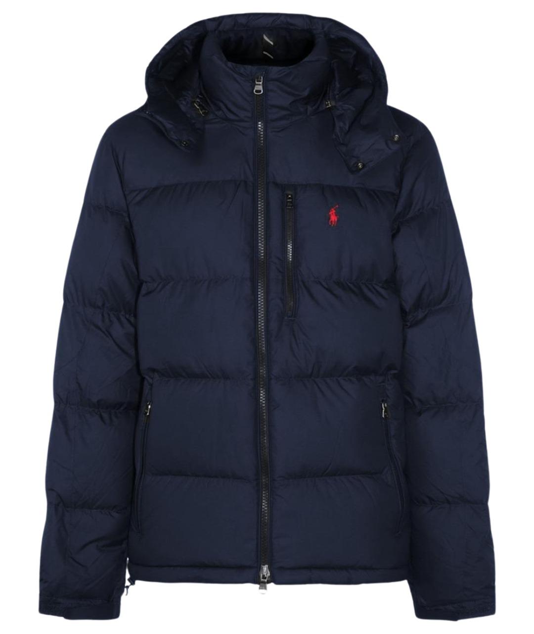 POLO RALPH LAUREN Синяя полиамидовая куртка, фото 1