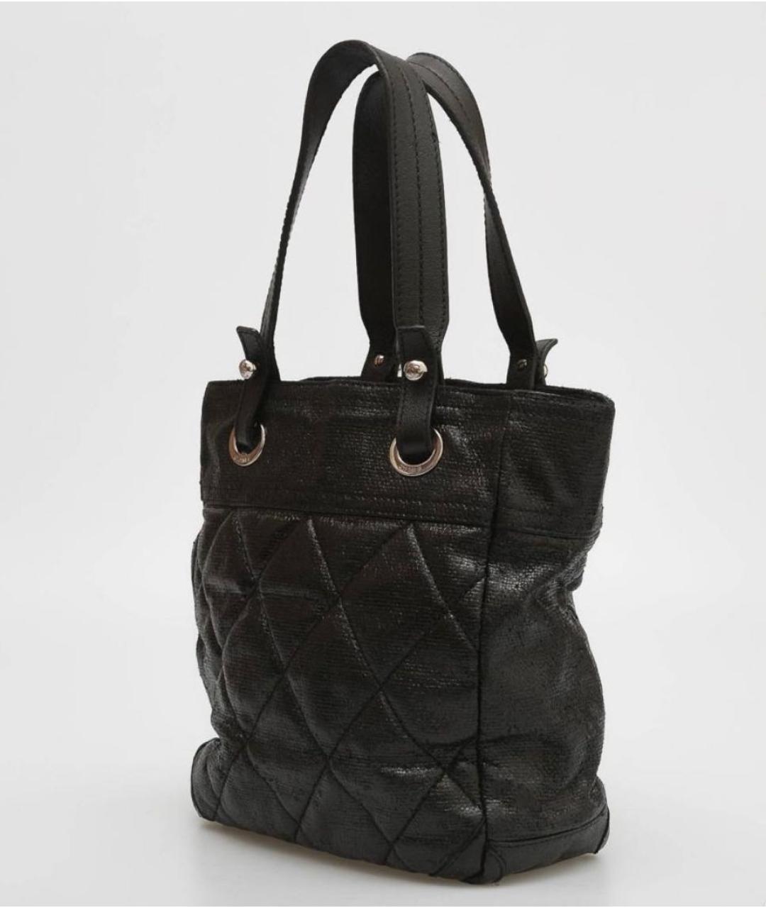 CHANEL Черная сумка тоут, фото 2