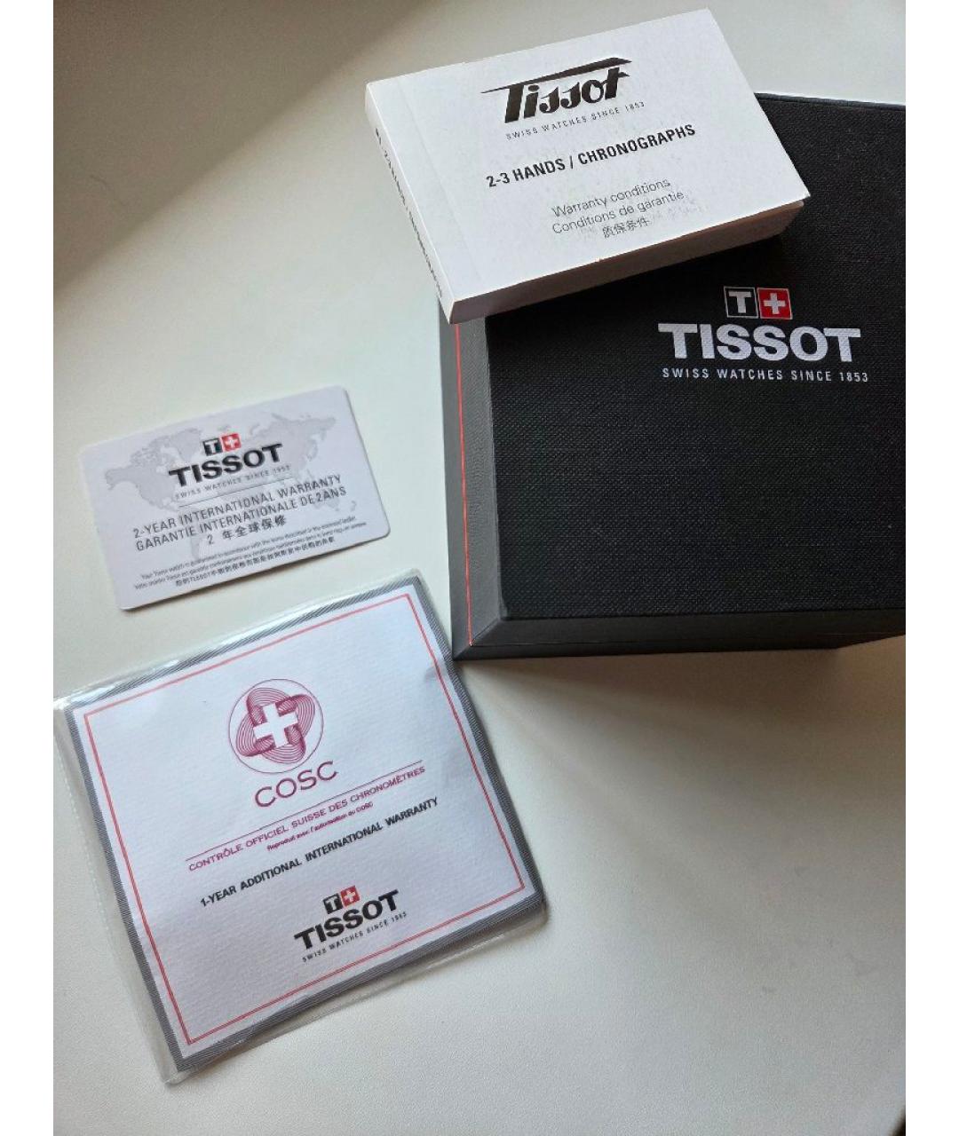 TISSOT Серебряные часы, фото 4