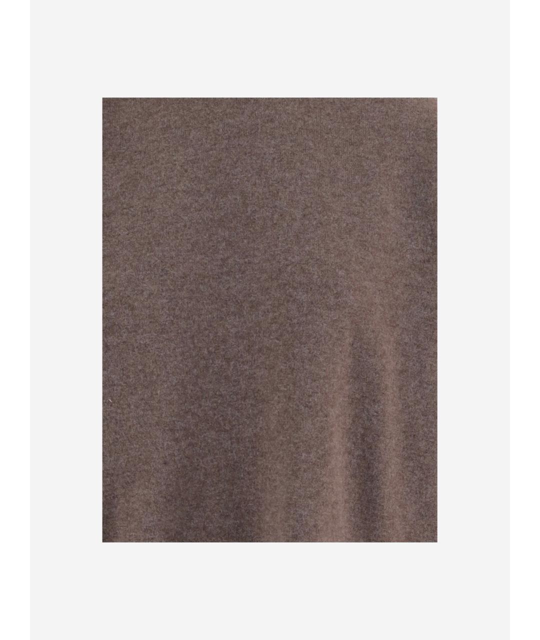 DARKPARK Коричневый шерстяной джемпер / свитер, фото 3
