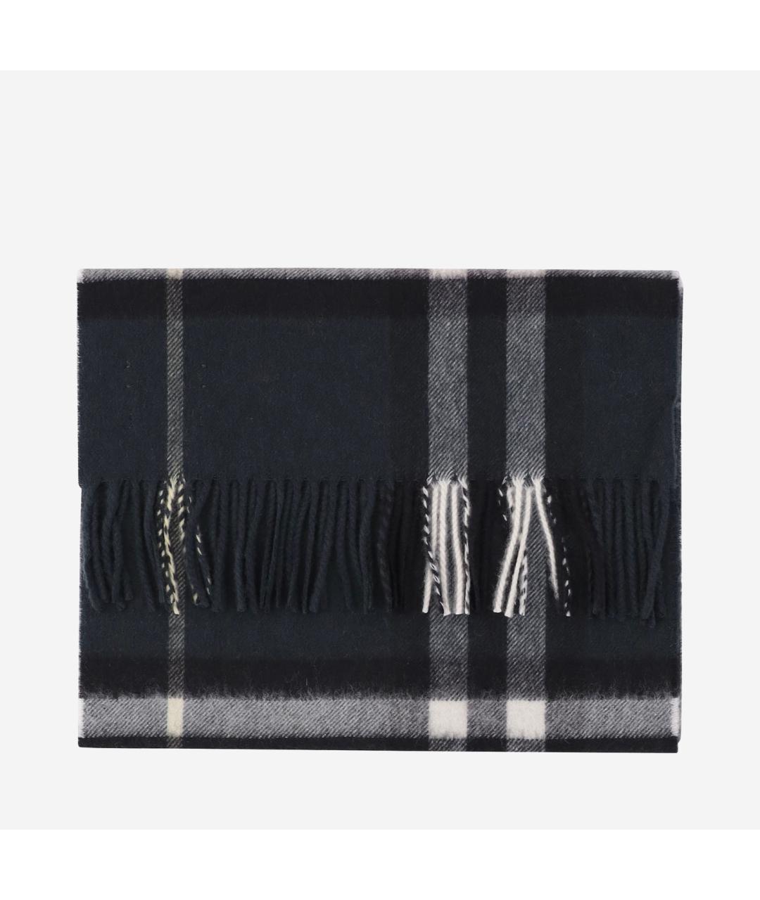 BURBERRY Зеленый кашемировый шарф, фото 4
