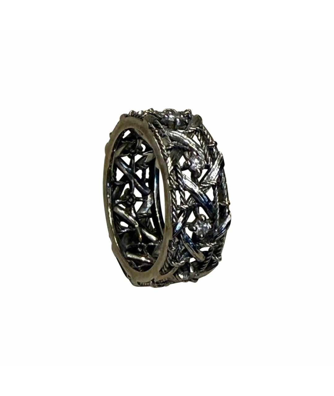 CHRISTIAN DIOR Серебряное кольцо из белого золота, фото 1