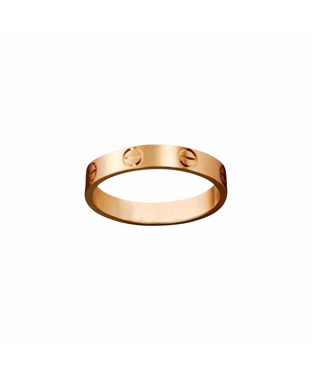 CARTIER Золотое кольцо из розового золота, фото 1