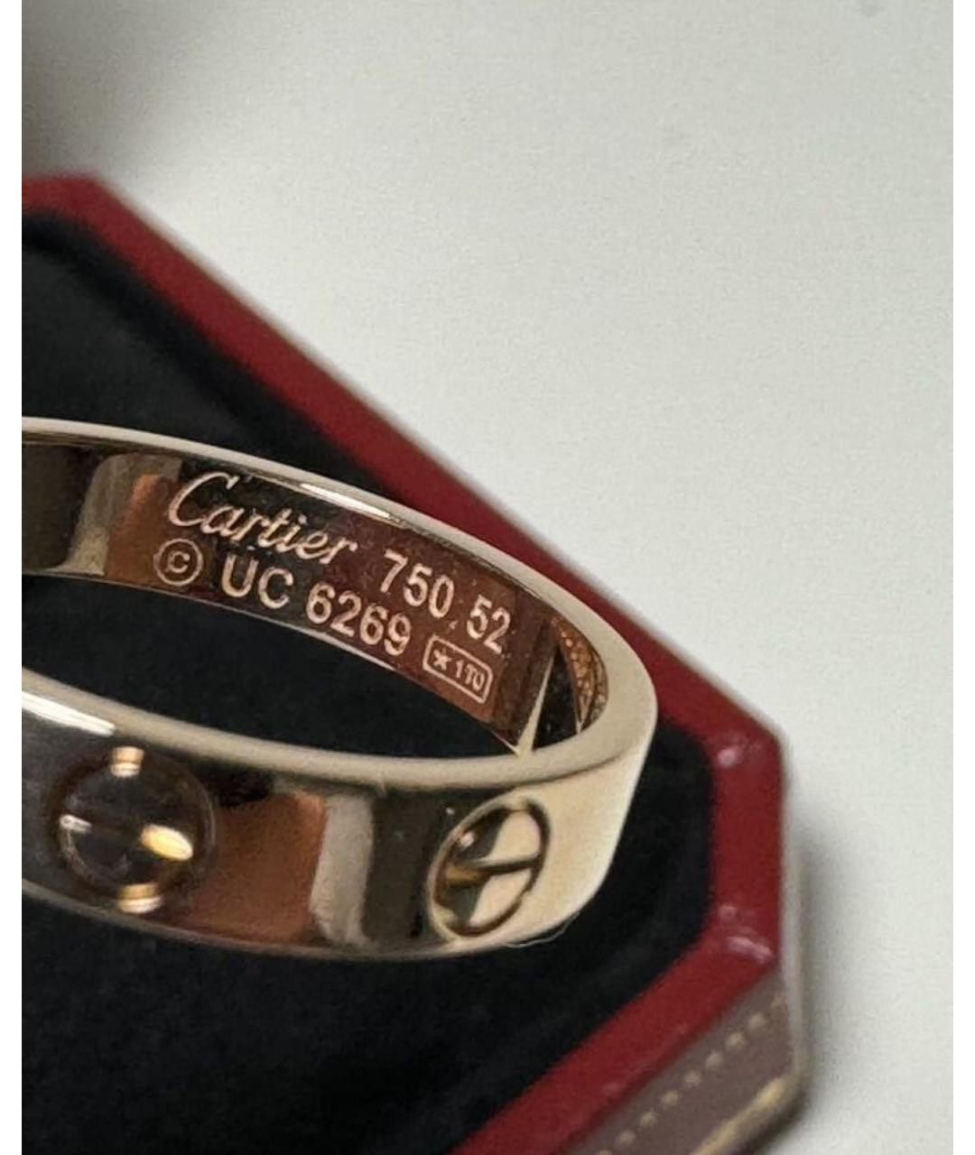 CARTIER Золотое кольцо из розового золота, фото 3