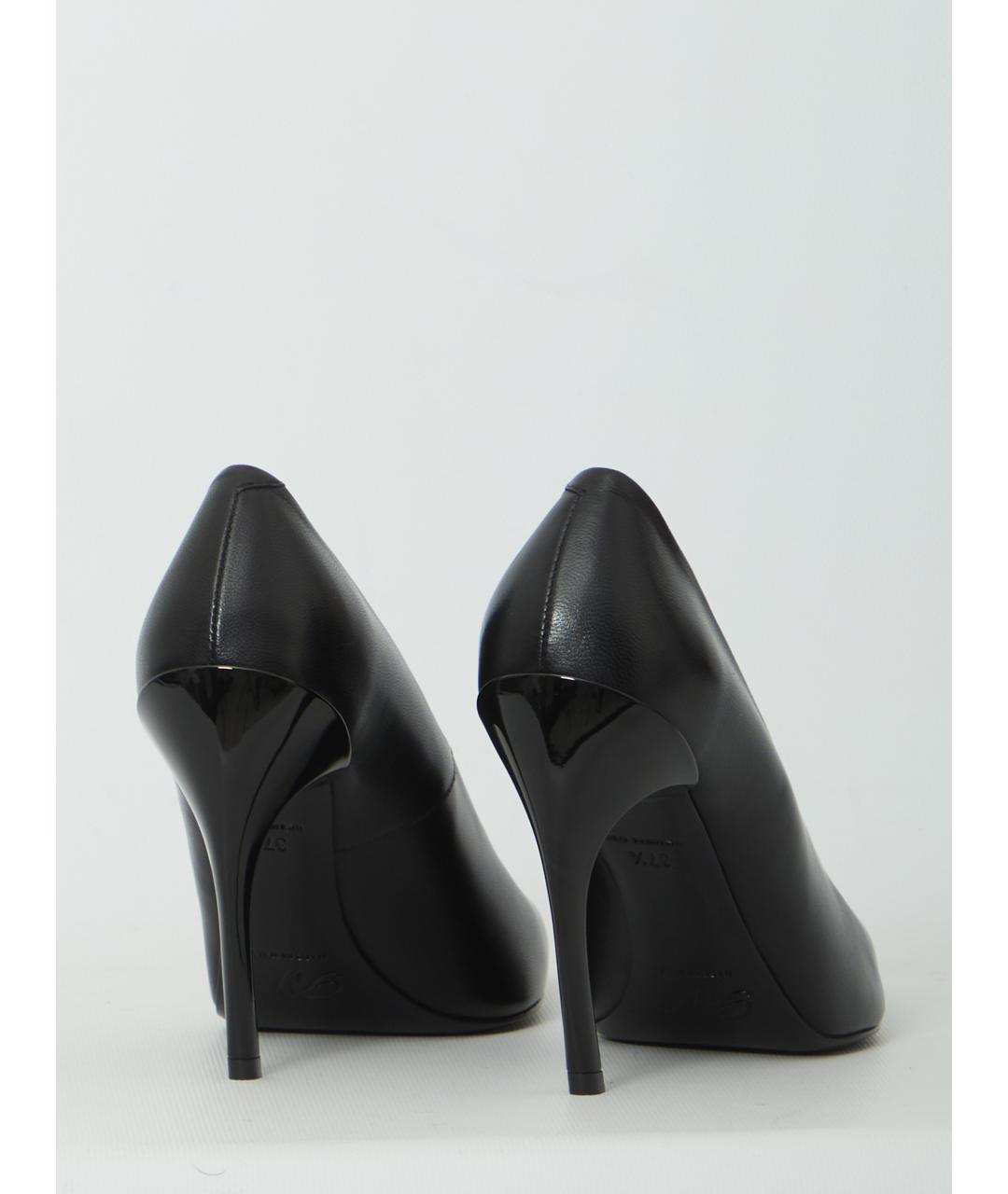 ROGER VIVIER Черные кожаные туфли, фото 3