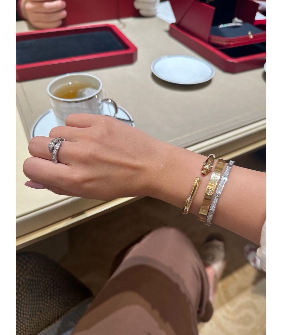CARTIER Золотой браслет из желтого золота, фото 3