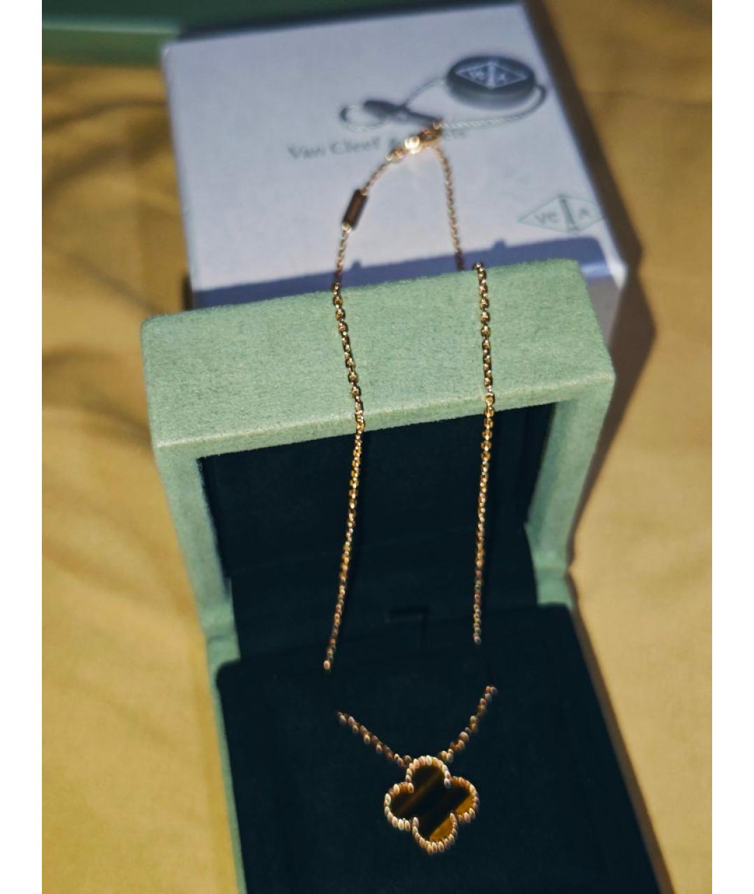 VAN CLEEF & ARPELS Золотое колье из желтого золота, фото 3
