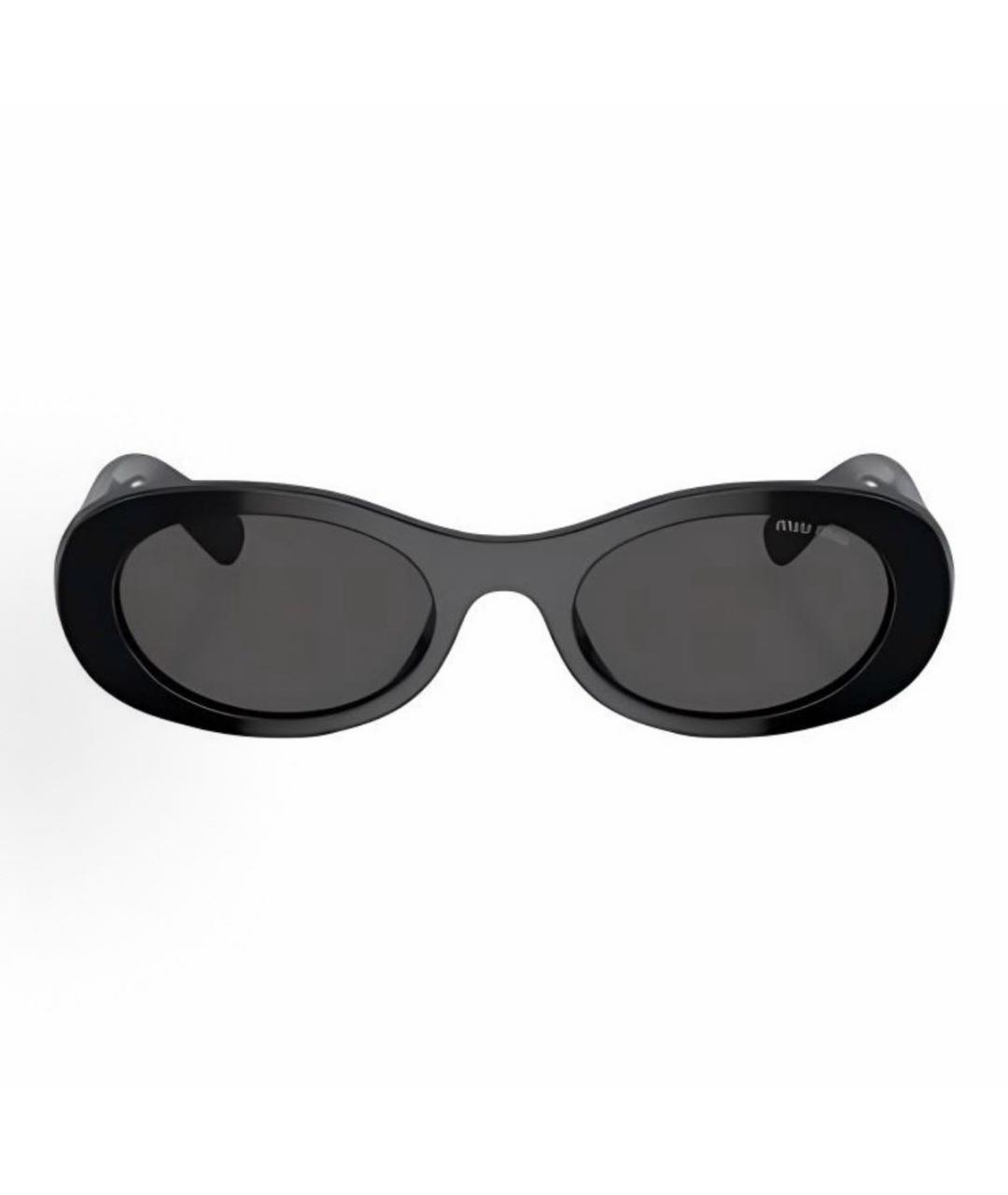 MIU MIU Черные солнцезащитные очки, фото 6