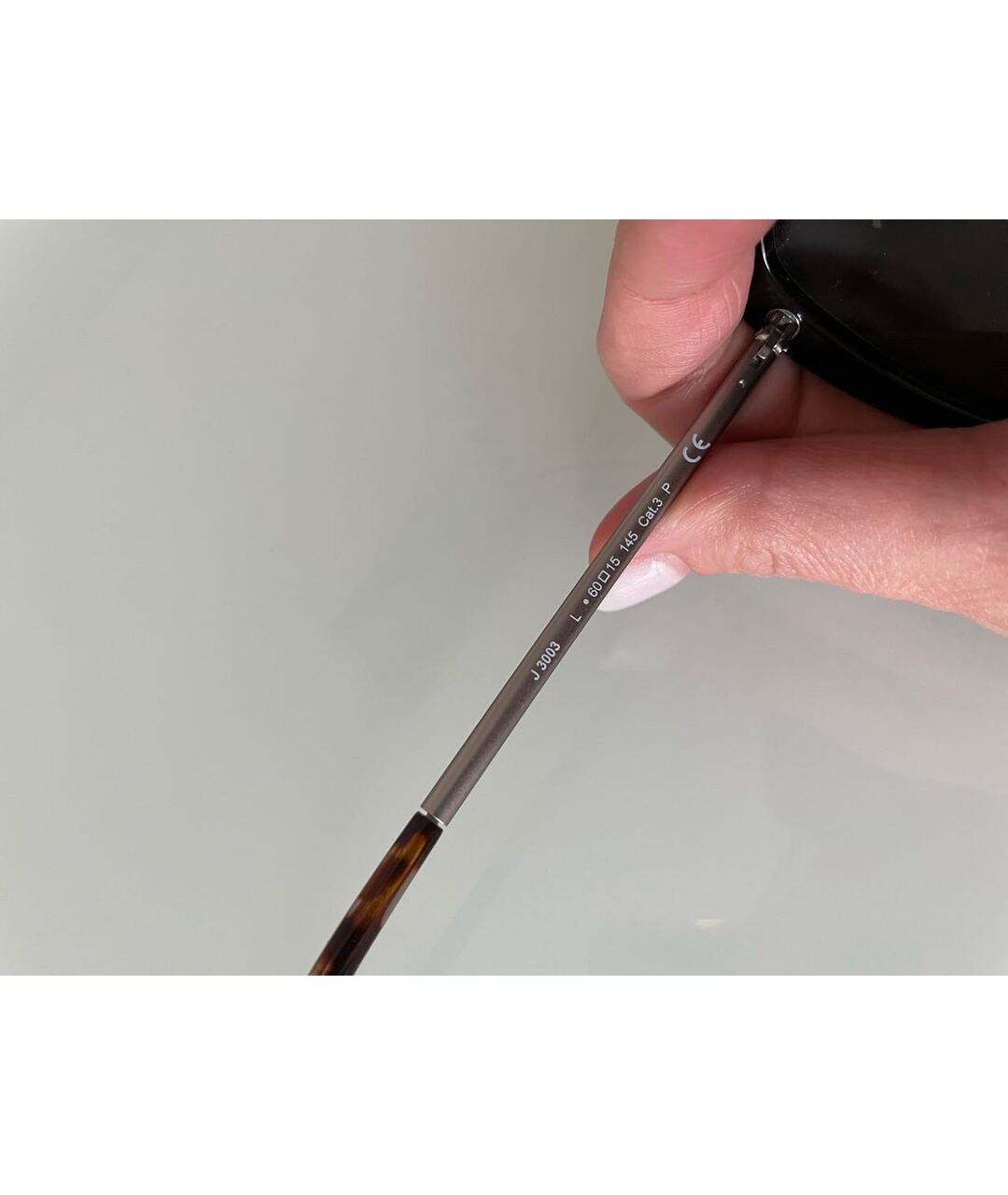 JIL SANDER Коричневые пластиковые солнцезащитные очки, фото 2