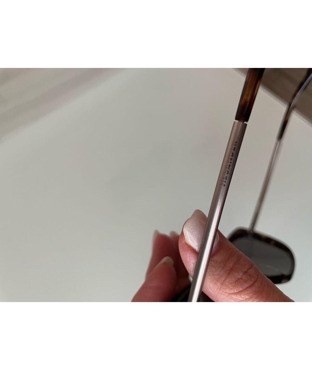 JIL SANDER Коричневые пластиковые солнцезащитные очки, фото 3