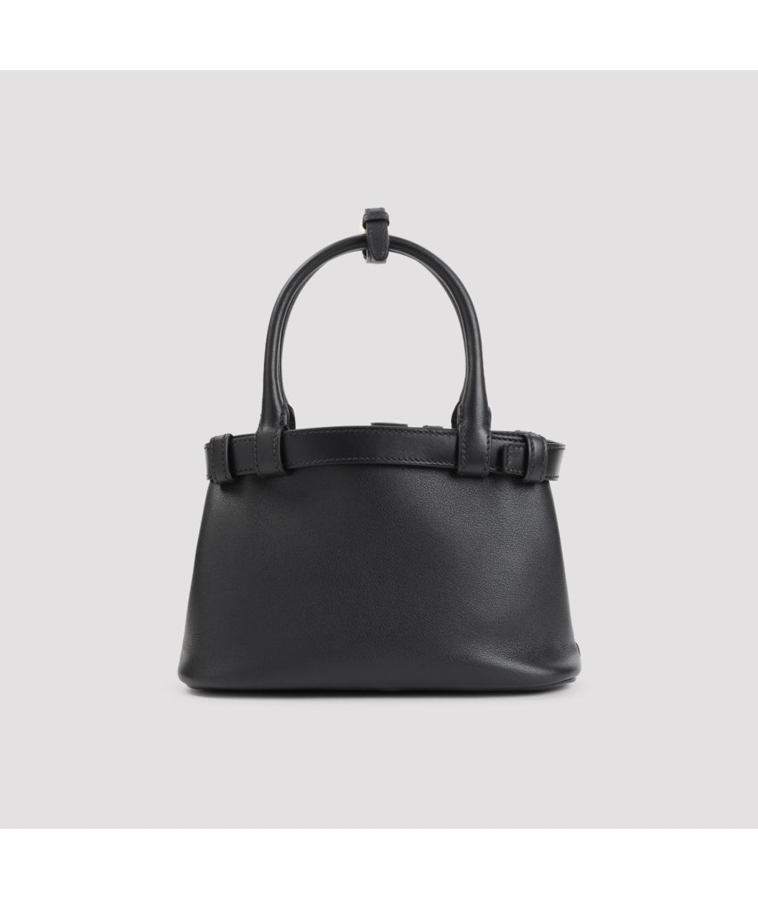 PRADA Черная кожаная сумка тоут, фото 3