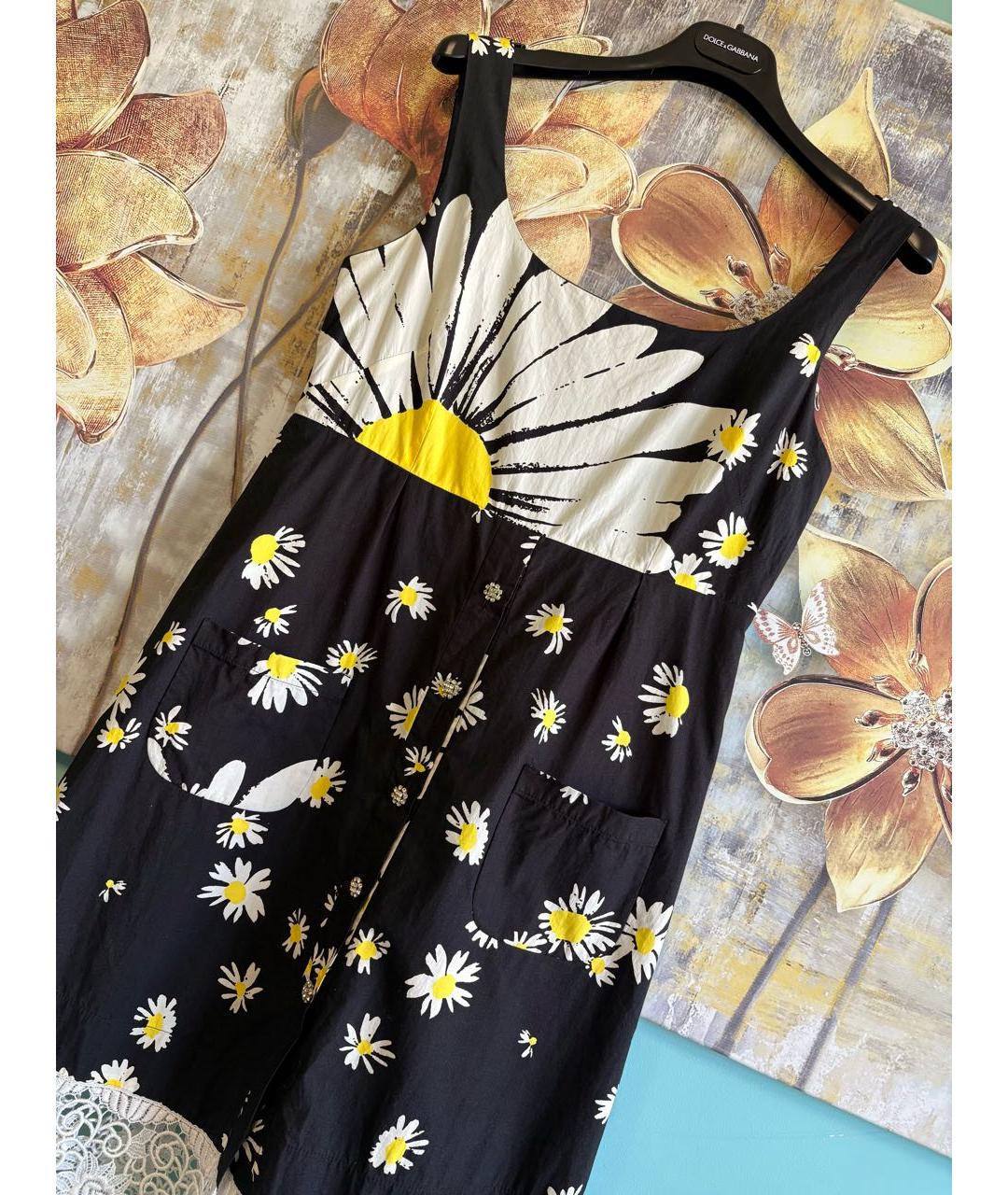 DOLCE&GABBANA Черный сарафан, фото 2