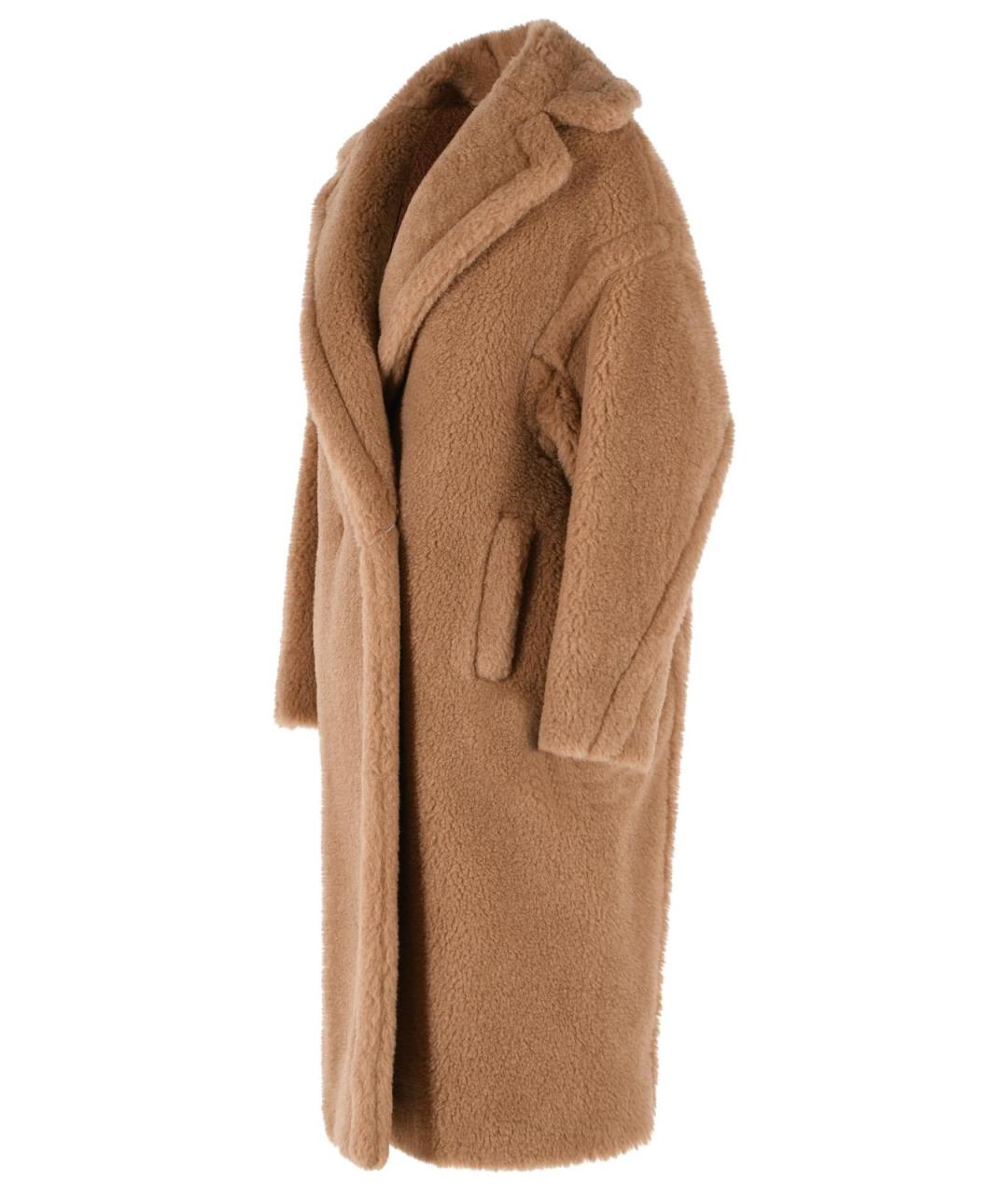 MAX MARA Бежевое шерстяное пальто, фото 2
