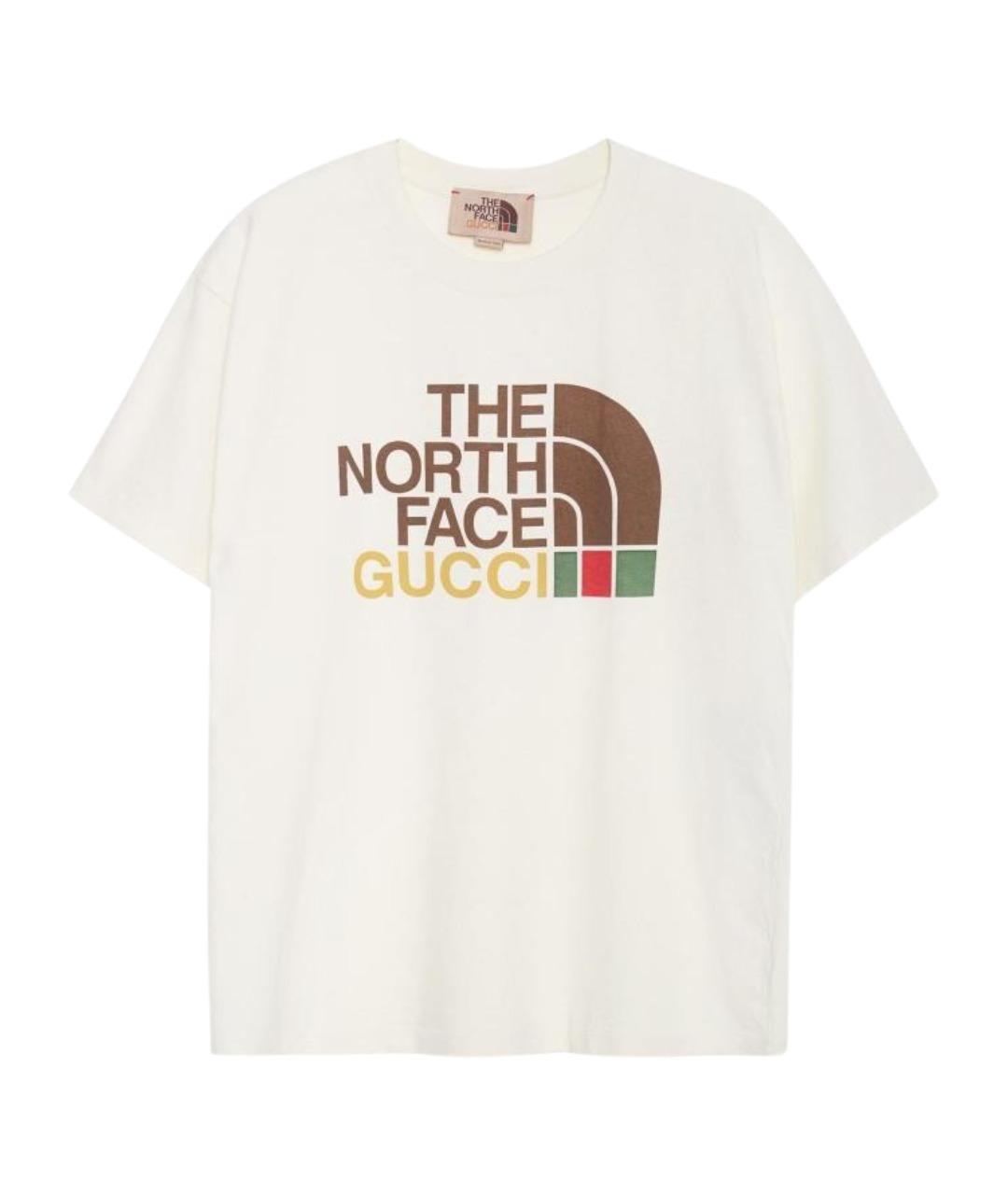 GUCCI Бежевая футболка, фото 1