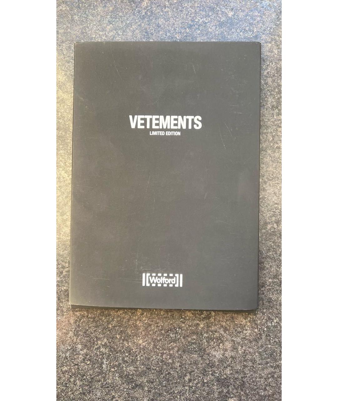 VETEMENTS Черные носки, чулки и колготы, фото 9