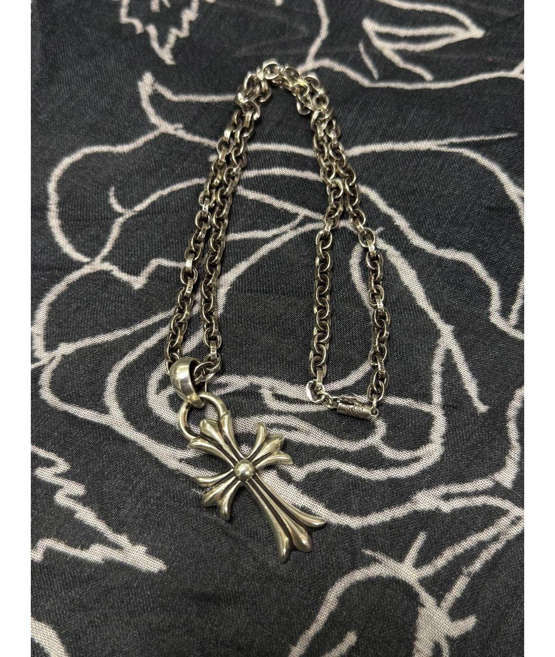 CHROME HEARTS Серебряная серебряная цепочка/подвеска, фото 4