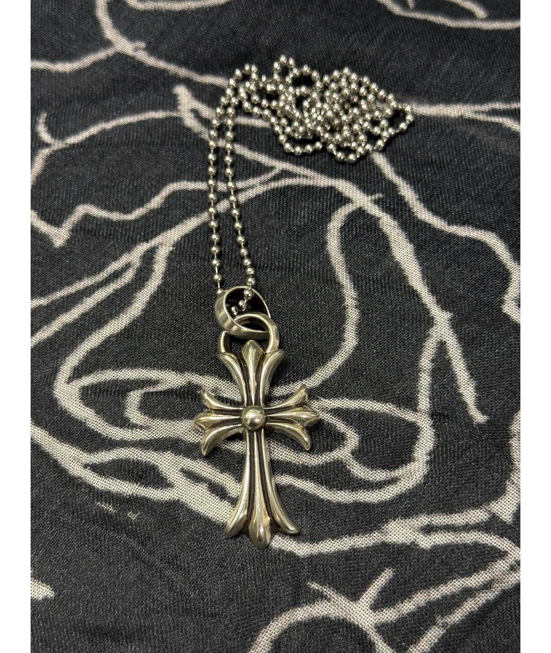CHROME HEARTS Серебряная серебряная цепочка/подвеска, фото 2