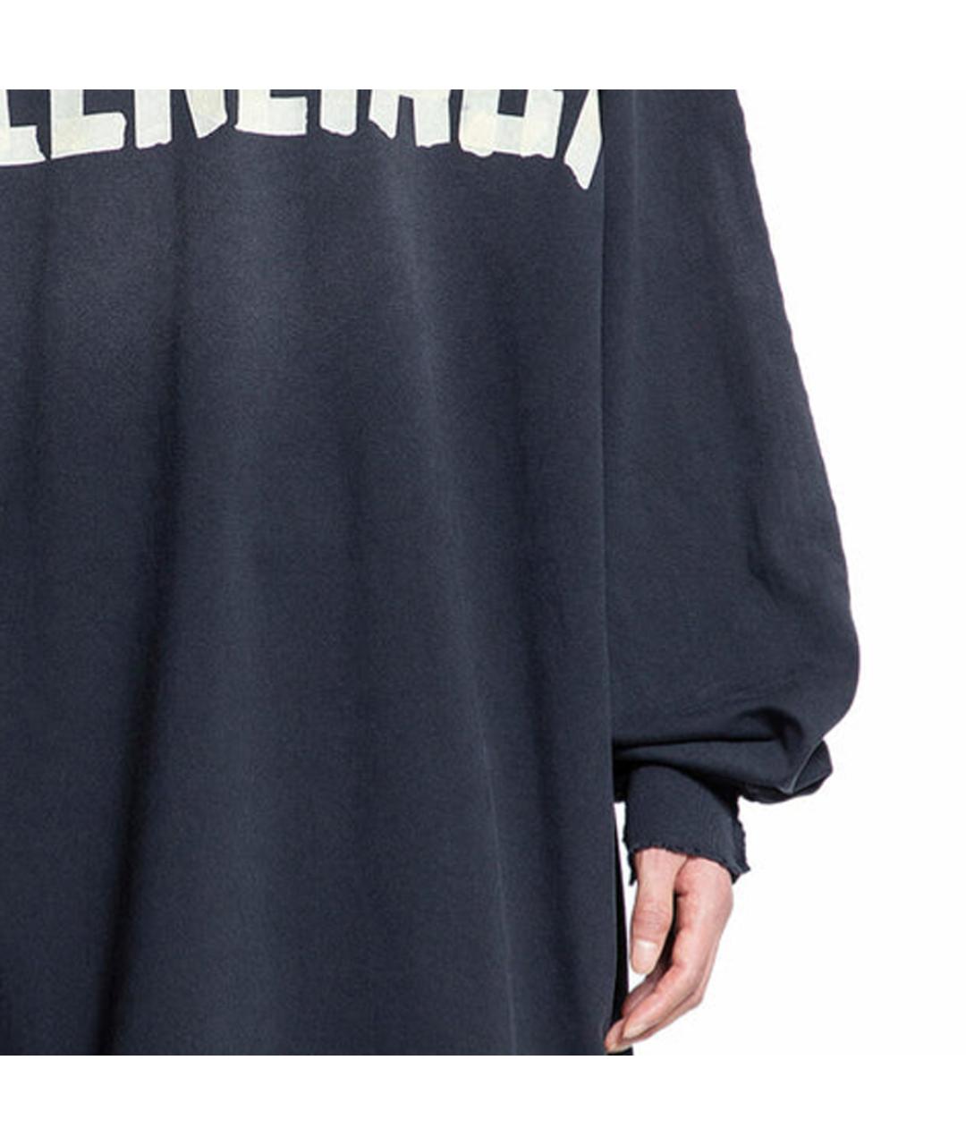 BALENCIAGA Серая футболка, фото 5