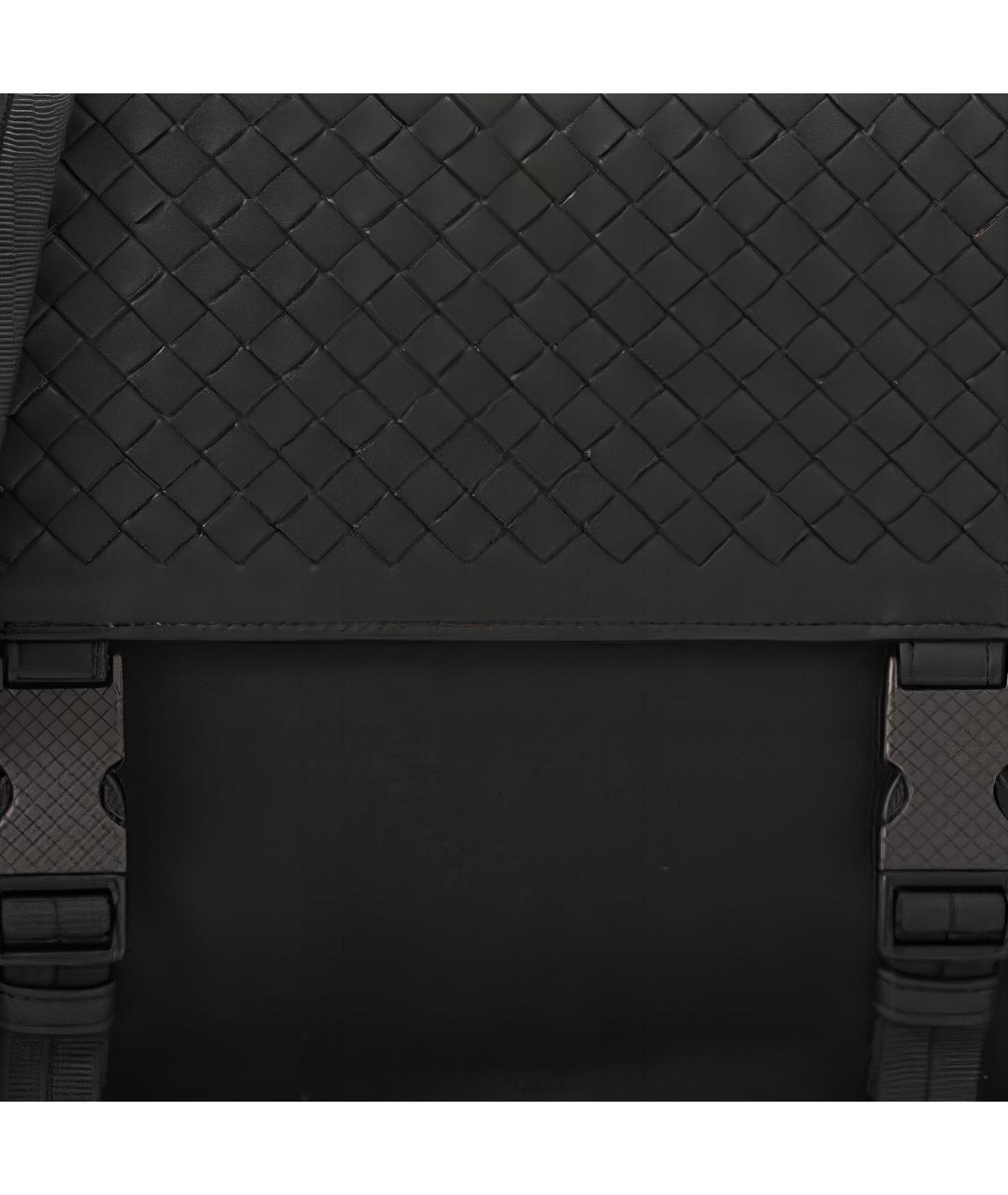 BOTTEGA VENETA Черный нейлоновый портфель, фото 5