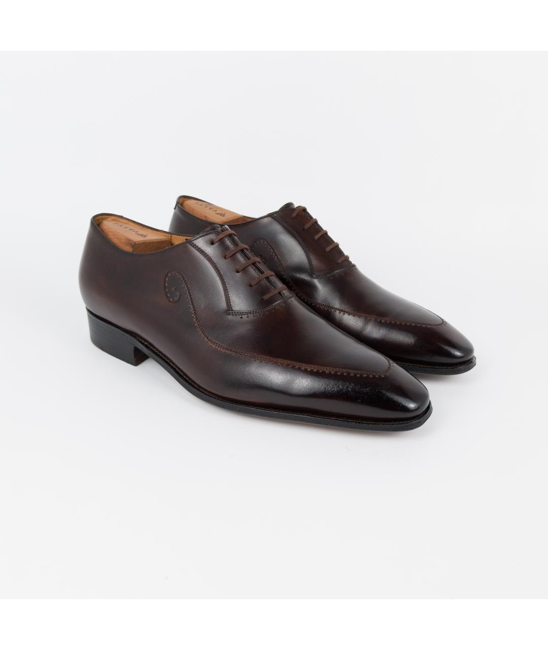 JOHN LOBB Коричневые кожаные туфли, фото 4