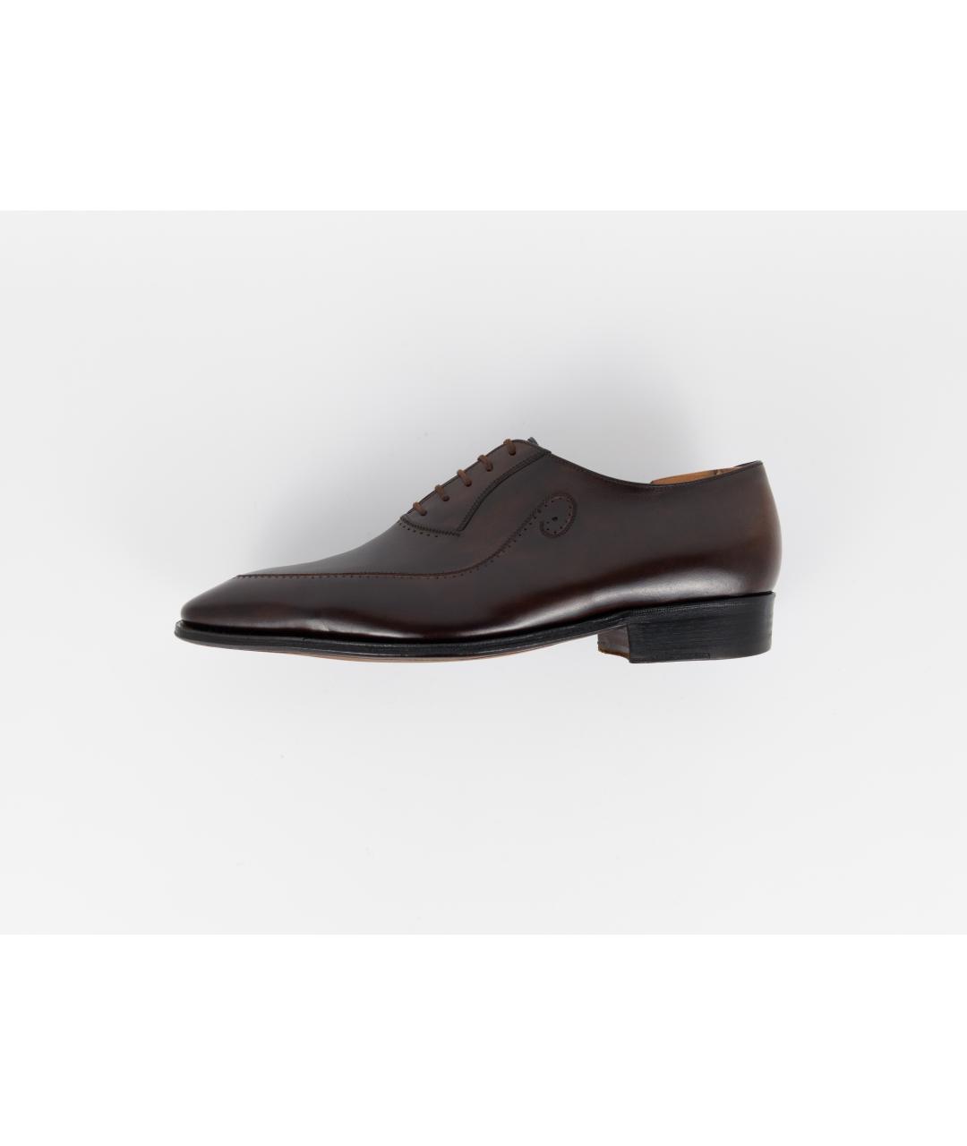 JOHN LOBB Коричневые кожаные туфли, фото 2