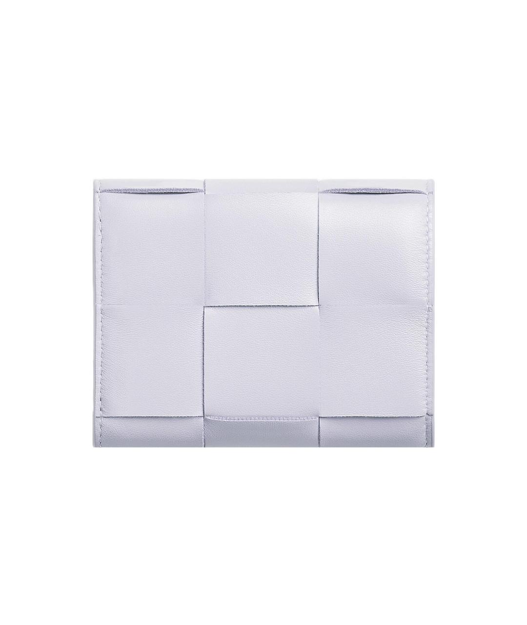 BOTTEGA VENETA Фиолетовый кожаный кошелек, фото 2
