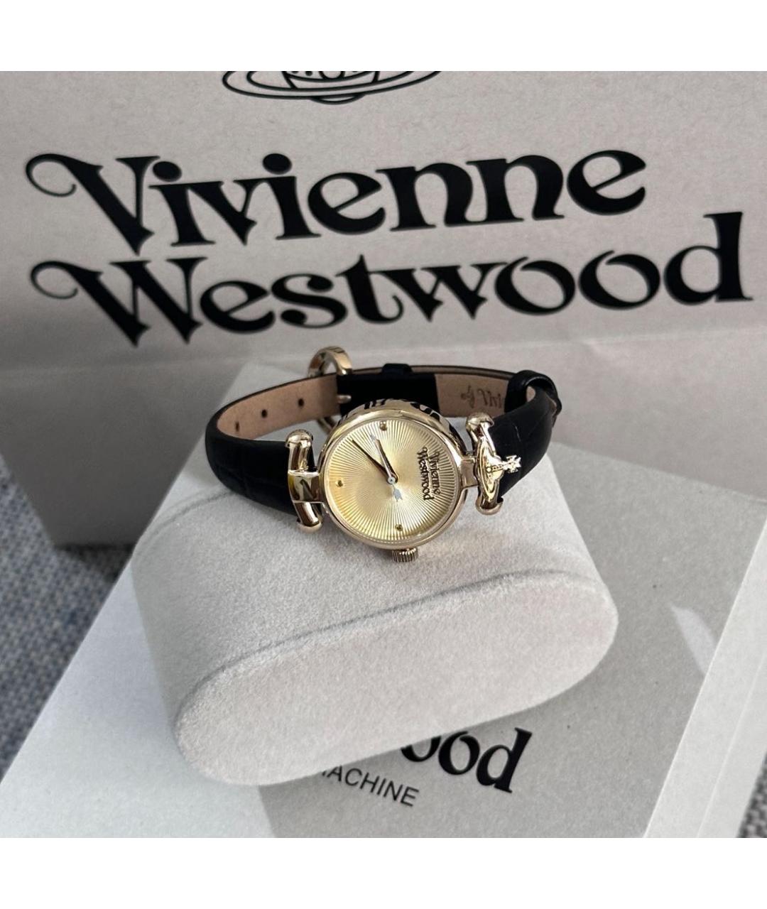 VIVIENNE WESTWOOD Золотые часы, фото 5