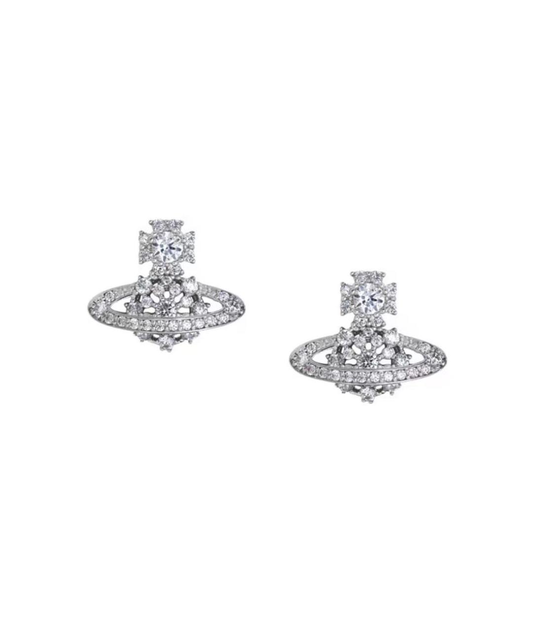 VIVIENNE WESTWOOD Серебряные латунные серьги, фото 6