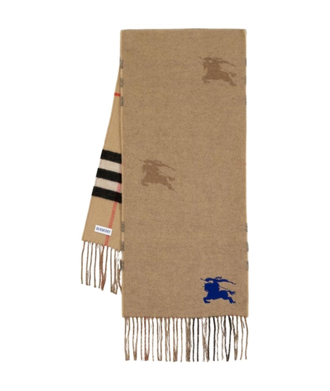 BURBERRY Кашемировый шарф, фото 3